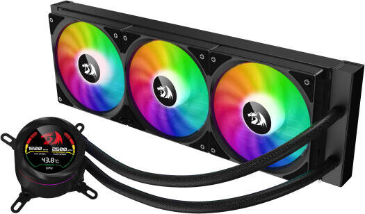 İşlemci̇ Fani Redragon Ccw-1017 360 Cpu Liquid Cooler With Temperature