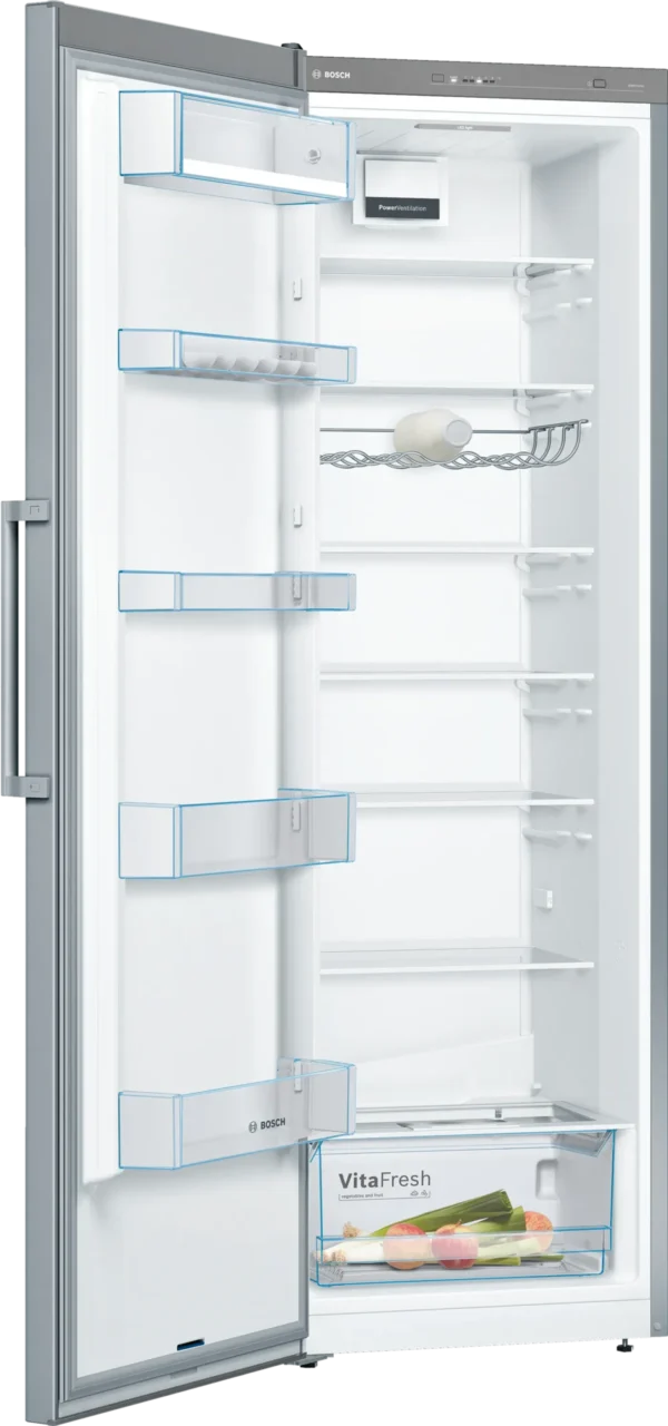 Bosch Seri 4 Serbest Duran Buzdolabı 186 X 60 Cm Paslanmaz Çelik Görünüm Ksv36Vl30U - Görsel 2