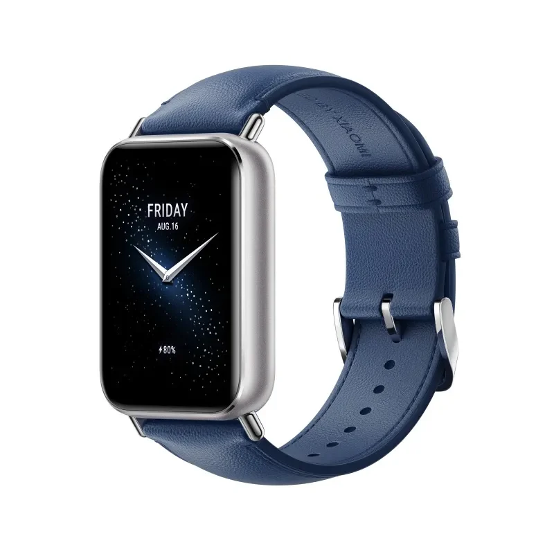 Xiaomi Deri Hızlı Serbest Bırakma Strap Limanı Mavi (22Mm)-Xiaomi Leather Quick Release Strap Harbor Blue (22Mm)-Xiaomi-Kktc