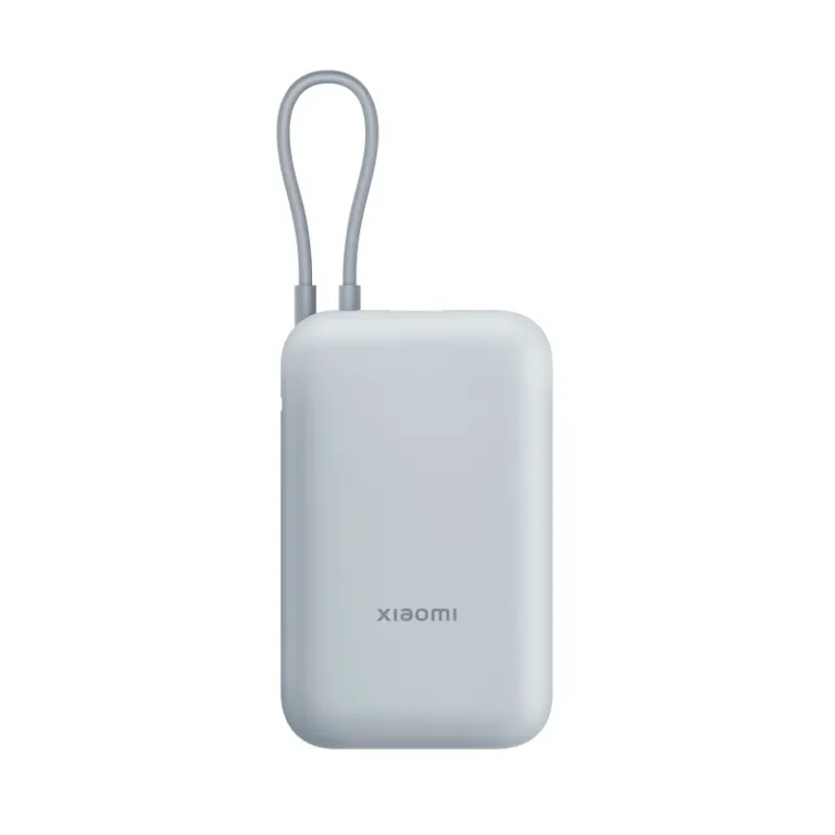 Xiaomi Power Bank 22.5W 10000mAh (Entegre Kablo) Buz Mavisi-Xiaomi Power Bank 22.5W 10000mAh (Integrated Cable) Ice Blue-Xiaomi-KKTC