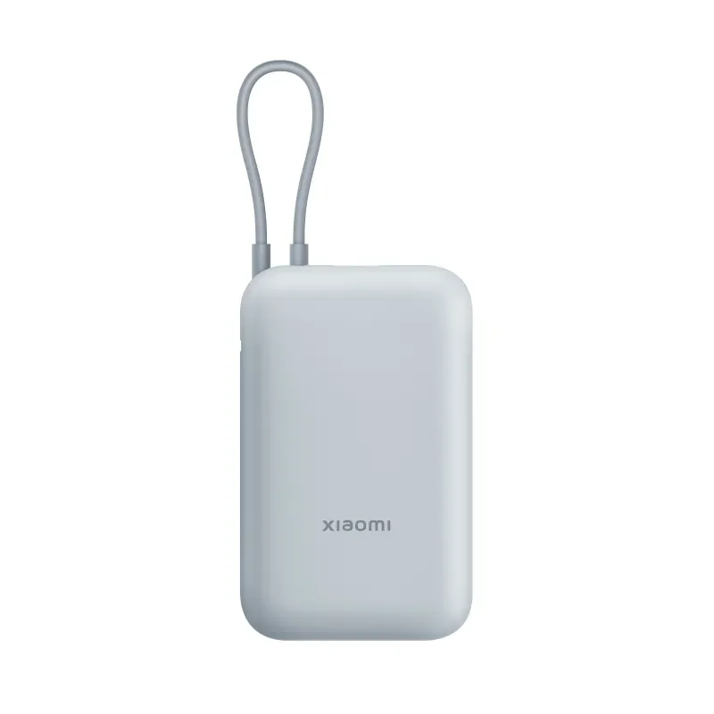 Xiaomi Power Bank 22.5W 10000mAh (Entegre Kablo) Buz Mavisi-Xiaomi Power Bank 22.5W 10000mAh (Integrated Cable) Ice Blue-Xiaomi-KKTC