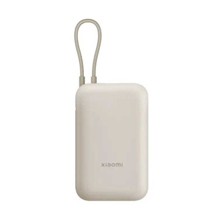 Xiaomi Power Bank 22.5W 10000mAh (Entegre Kablo) Tan-Xiaomi Power Bank 22.5W 10000mAh (Integrated Cable) Tan-Xiaomi-KKTC