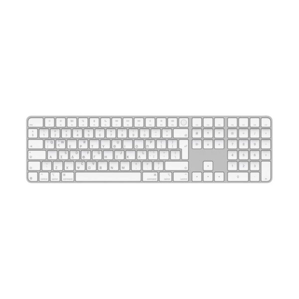 Mac Için Dokunmatik Kimliğe Ve Sayısal Tuş Takımı Olan Apple Magic Klavyesi - Yunanca/İngilizce