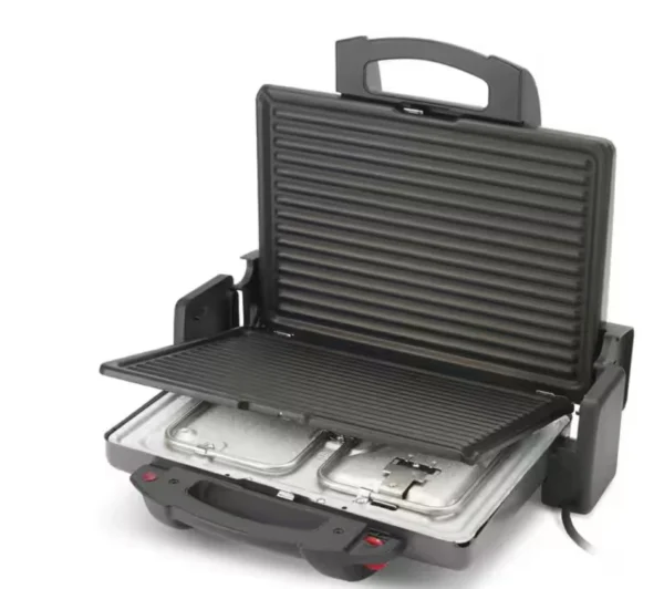 Kenwood Toaster Grill With Detachable Plates 1200W Black Hg2100 1 Kktc - Online Alışveriş Bi Sipariş