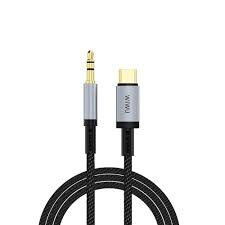 Kablo Wiwu C048T Type-C To Aux 1.5Mt Black