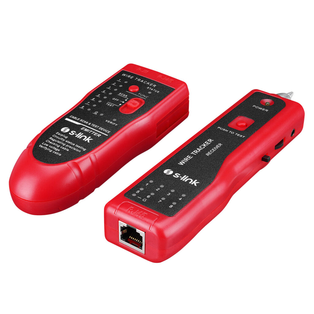 S-Link Sl-Kb10 Lüks Çantalı Kablo Bulucu Ve Tester