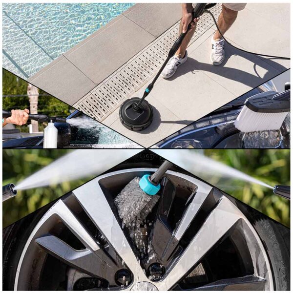 Basınçlı Yıkama Makinesi Cecotec Hydroboost 2000 Araba&Amp;Amp;Bahçe Pro 08138 Siyah