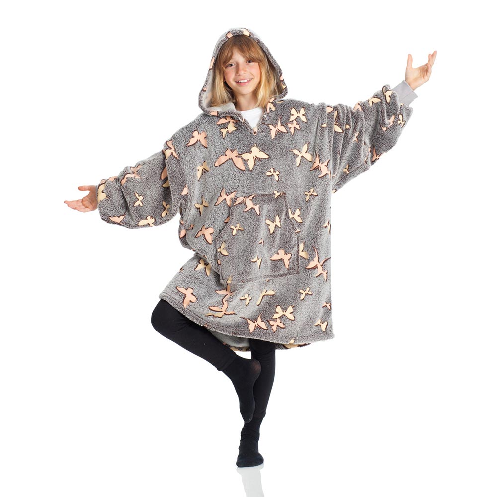 Battaniye KANGURU Parlayan Kelebekler 75 x 75cm 1304