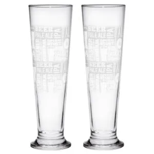 Beer Glass CERVE World Siena (2'li Set) M88760 şeffaf