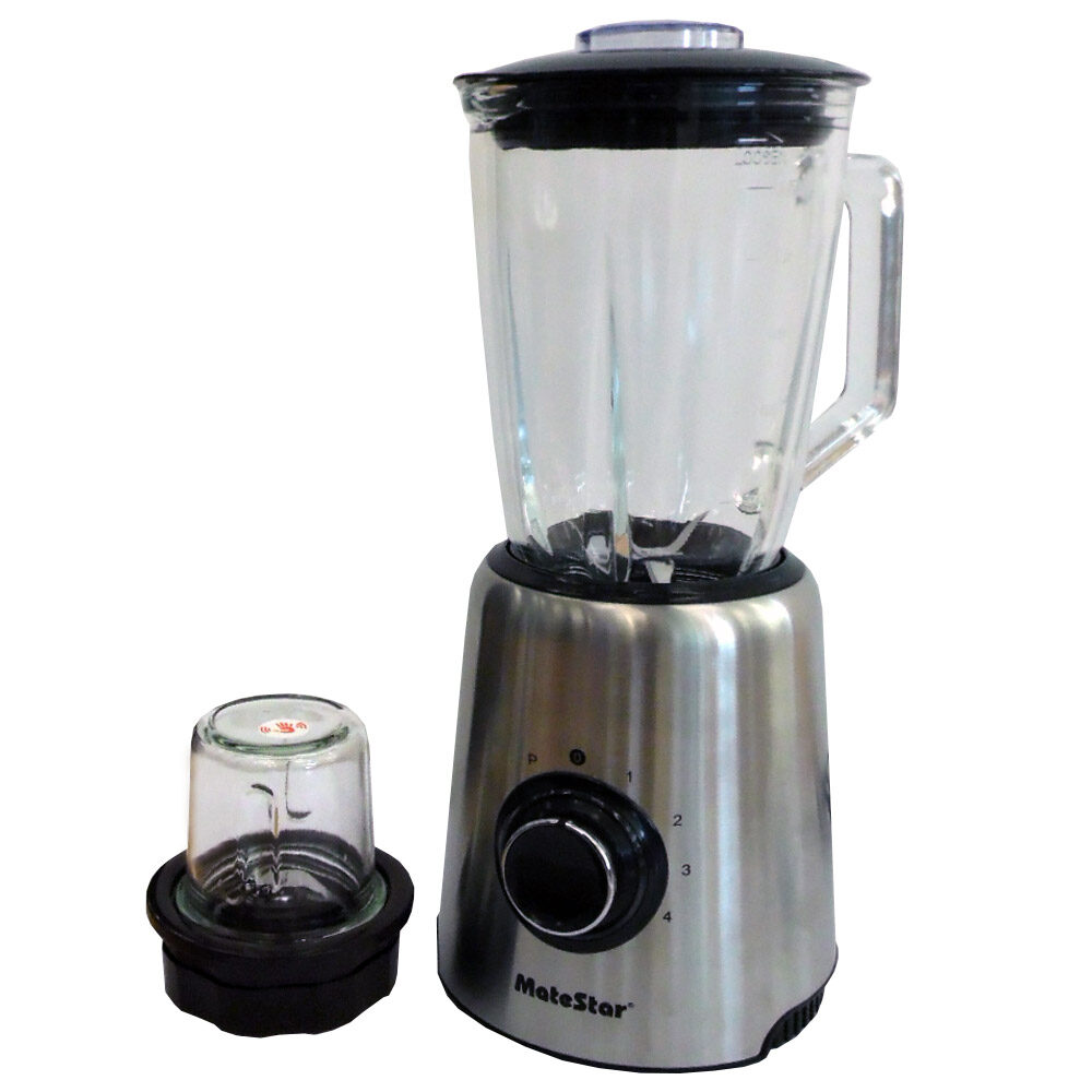 Blender MATESTAR MAT-GR1 ile değirmen 2'si 1 arada gümüş