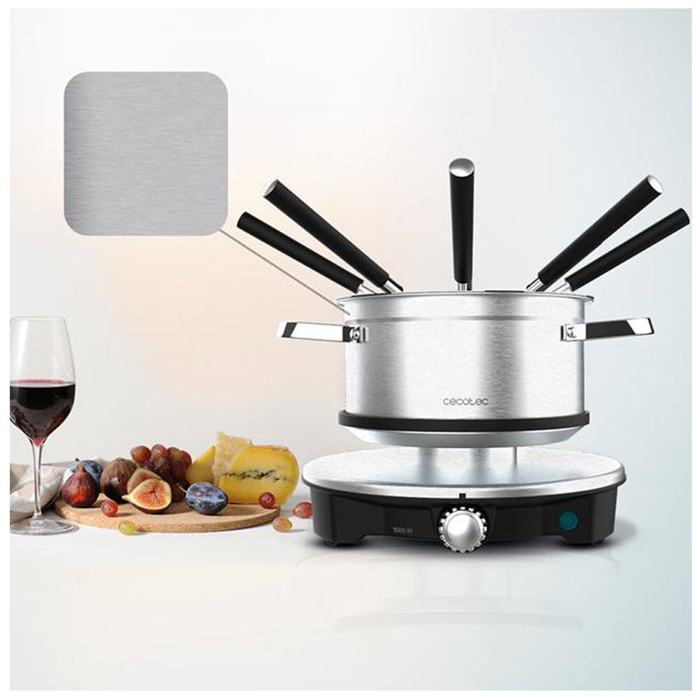 CECOTEC Fun Gourmet Fondü Advance 08025 gümüş