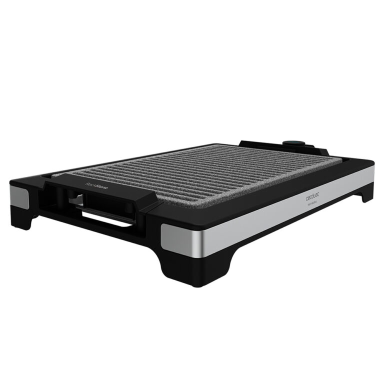 CECOTEC Tasty&Grill 2000 Inox LineStone 03096 Siyah/Gümüş Izgara