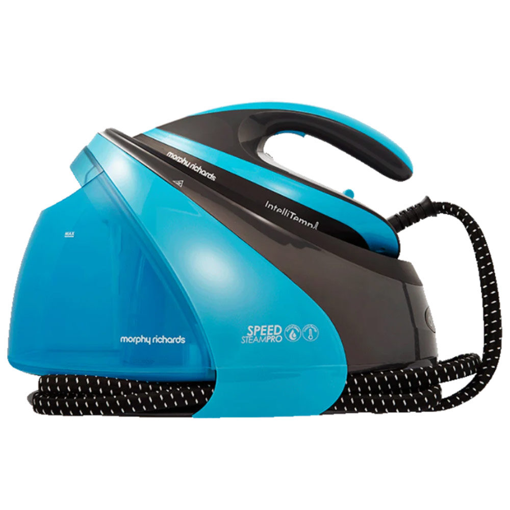 Demir Buhar Jeneratörü Morphy Richards Speed Steam Pro Intellitemp 332103 Siyah/Mint Yeşili