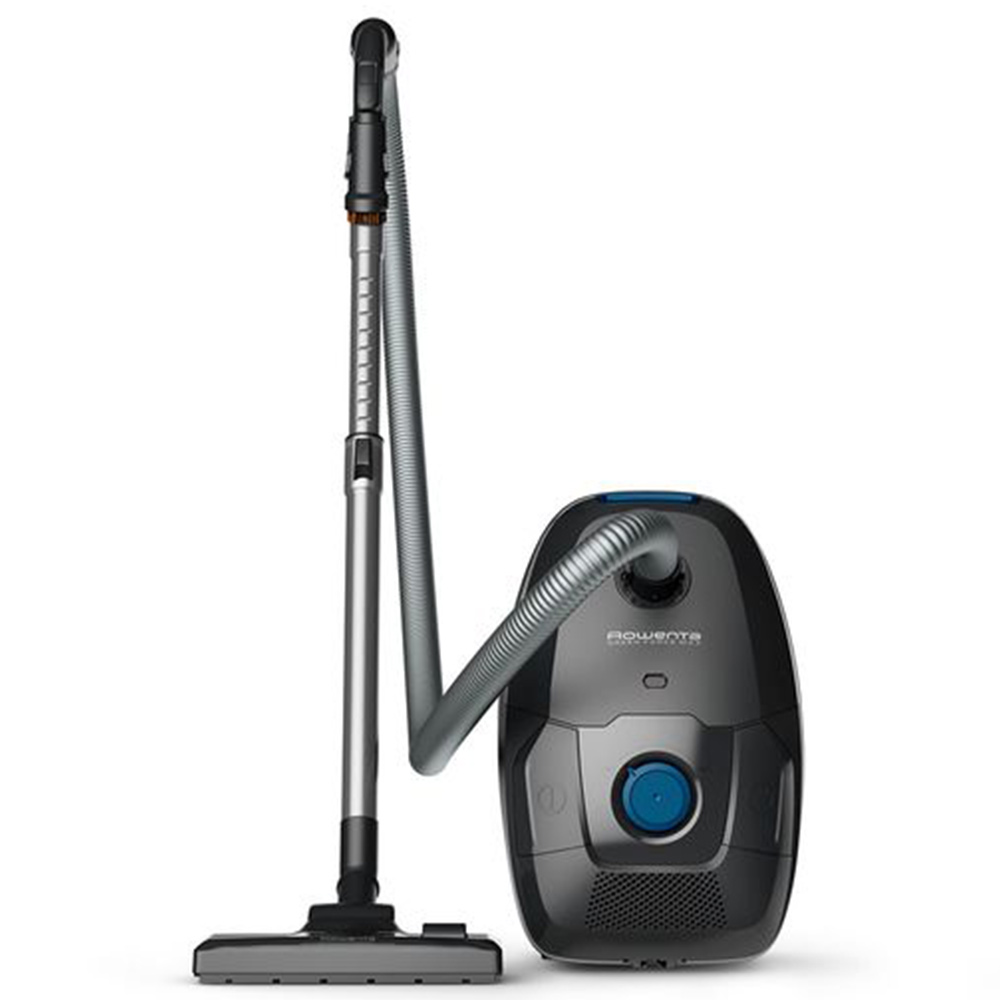 Dikişsiz RO4931 siyah ROWENTA Green Force Max elektrikli süpürge