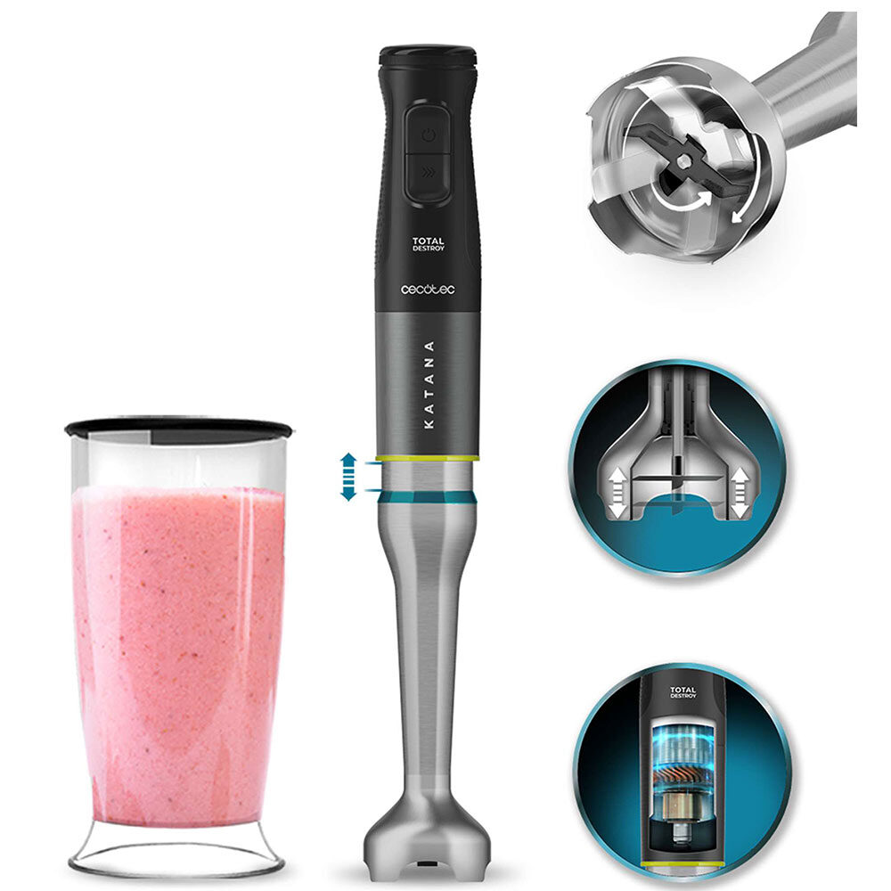 El Blenderi Cecotec Katana 15 Totaldestroy Bardak G Cec-03959 Siyah