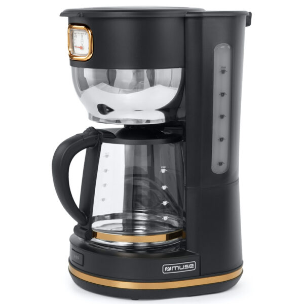 Filtre Kahve Makinesi Muse Ms-220 Bc Siyah/Altın - Görsel 5