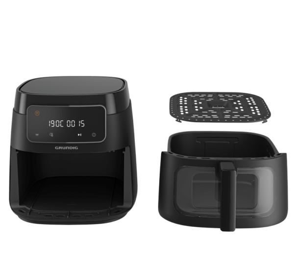 Fry 7320 Grundig Cookfit™ Az Yağlı Camlı Airfryer - Görsel 4