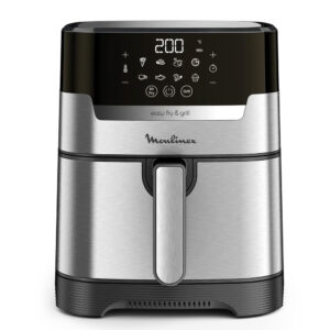 Hava Fritözü MOULINEX Easy Fry & Grill Dijital EZ505D10 siyah/gümüş