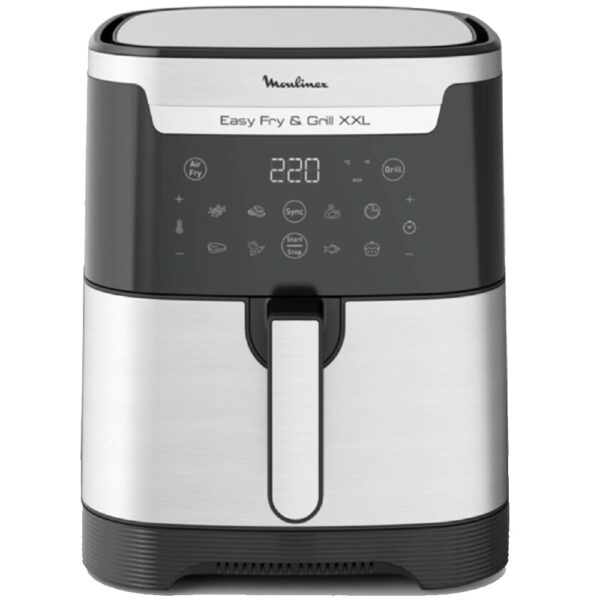Hava Fritözü Moulinex Easy Fry &Amp;Amp; Grill Xxl Ez801D10 Siyah/Gümüş