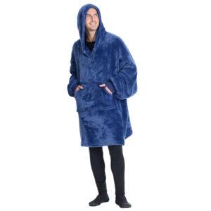 Kanguru Peluş Gece Yarısı Battaniye 95X95Cm 1306