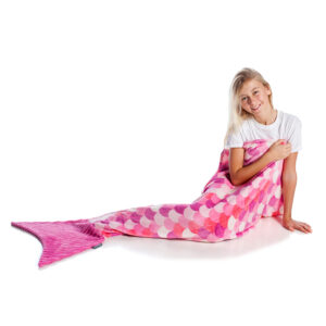 Kanguru Sirena Kids Lilla 130 X 170 Cm Battaniye 1194