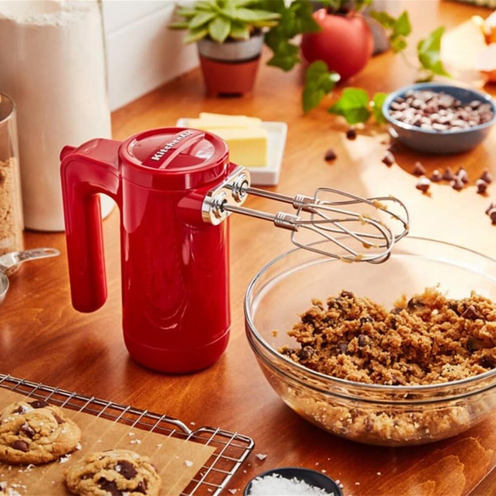 Kablosuz El Mikseri Kitchenaid 7 Hız 5Khmb732Eer Kırmızı
