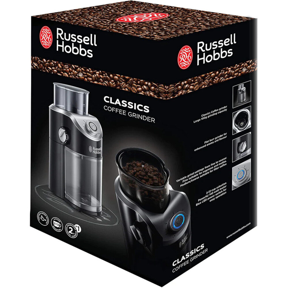 Kahve Değirmeni RUSSELL HOBBS Classics 23120 Siyah