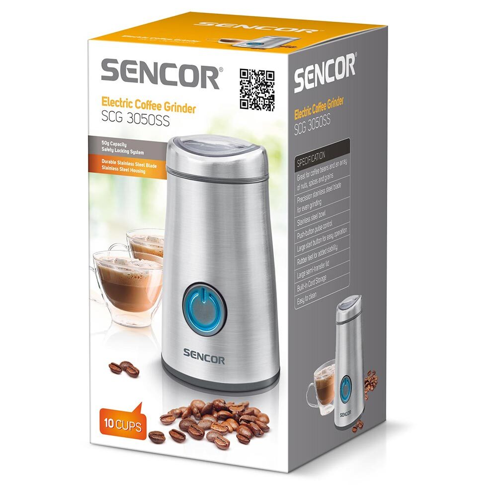 Kahve Değirmeni SENCOR SCG 3050SS Gümüş