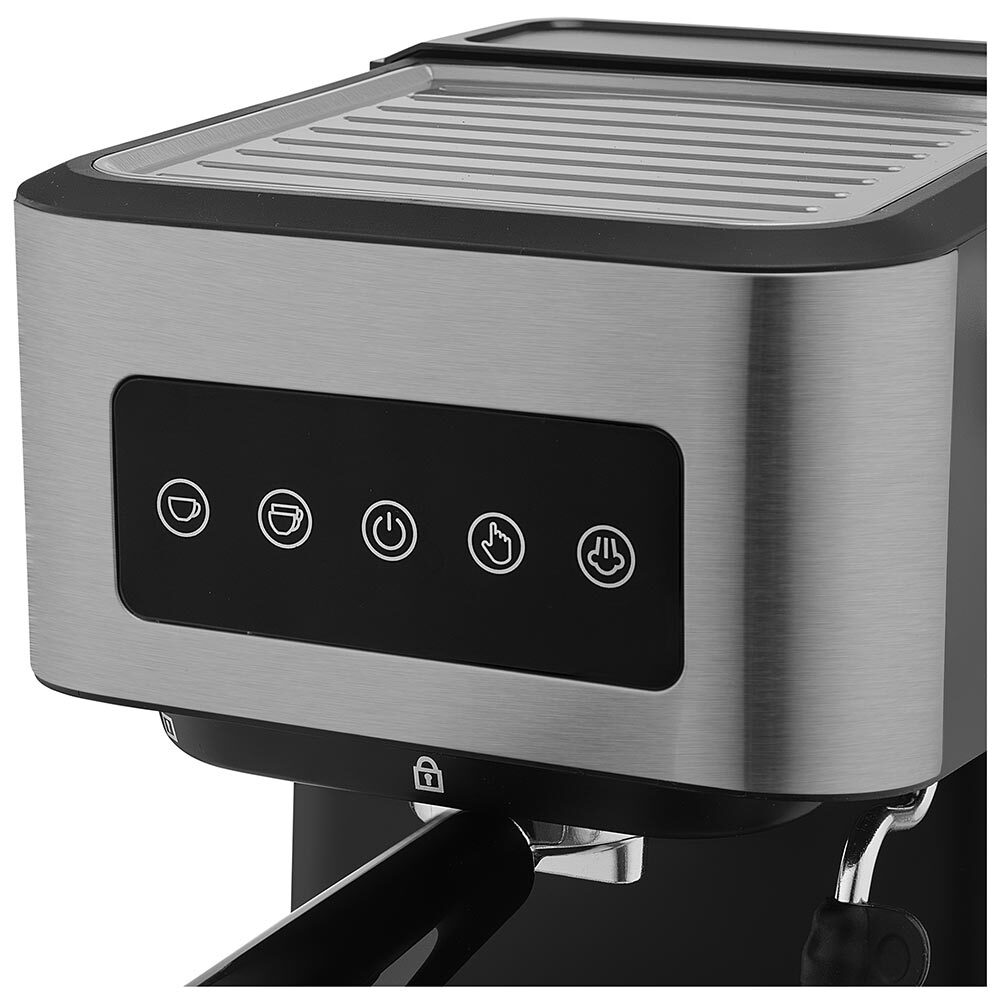 Kahve Makinesi Espresso Sencor Ses 4020Ss Siyah/Gri