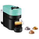 Kapsüllerle çalışan Kahve Makinesi NESPRESSO Vertuo Pop aqua mint