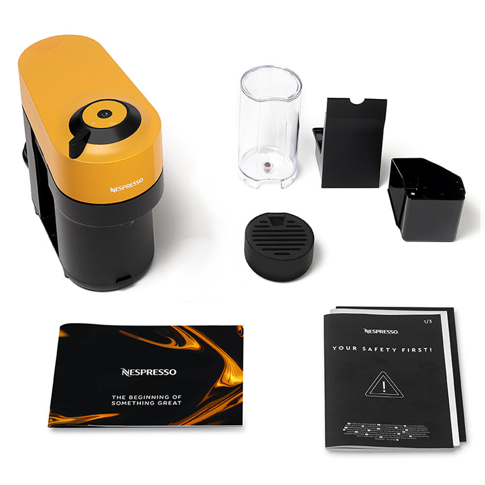 Kapsüllü Kahve Makinesi Nespresso Vertuo Pop Sarı