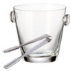 Kristal Buz Kovası + Buz Maşası ROYAL CRYSTAL Bohemia 97A07