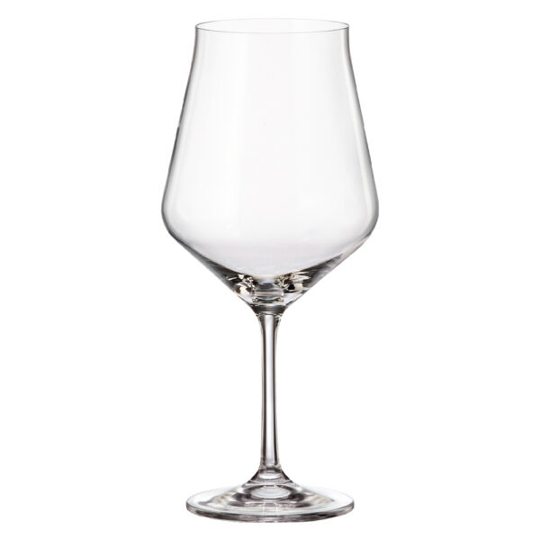 Kristal Şarap Bardağı Royal Crystal Bohemia Lida (6'Lı Set) 1Sj06