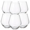 Kristal Su Bardağı ROYAL CRYSTAL Bohemia Tori Titanyum (6'lı Set) 28199 açık