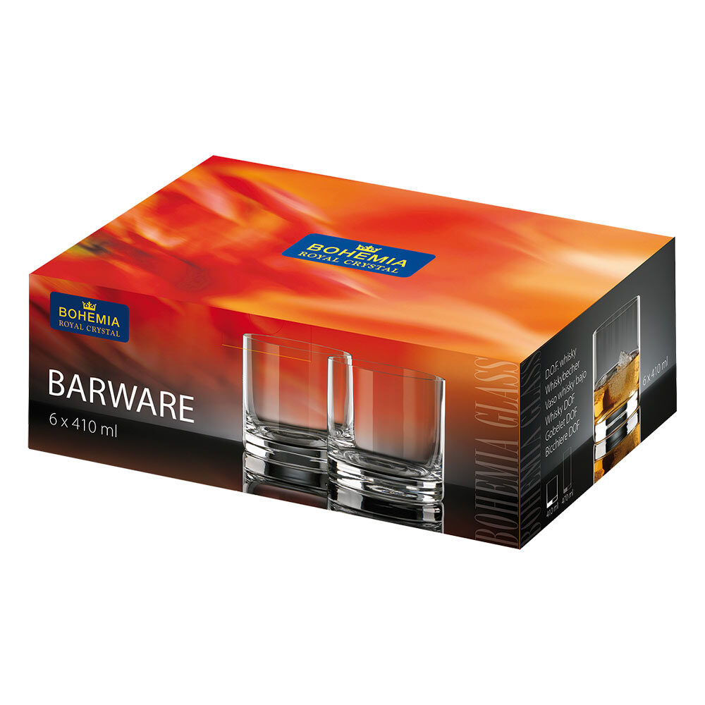 Kristal Viski Bardağı KRİSTAL Bohemia Barware OF (6'lı Set) 23583