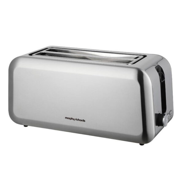Morphy Richards 4 Dilim Uzun Yuvalı Tost Makinesi 264001 Gümüş