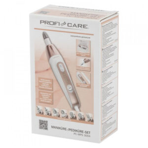 Manikür/Pedikür seti PROFI-CARE PC-MPS 3004 beyaz