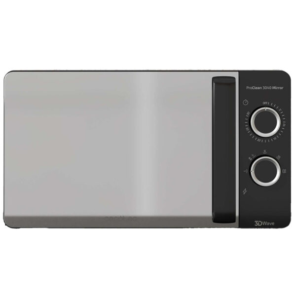 Mikrodalga Fırın Döner Tablası Cecotec Proclean 3040 Mirror 01526 Siyah/Gümüş