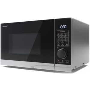 Mikrodalga Fırın Döner Tablası SHARP Izgara ve Konveksiyon YC-PC284AE-S gümüş