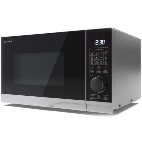 Mikrodalga Fırın Döner Tablası Sharp Izgara Ve Konveksiyon Yc-Pc284Ae-S Gümüş