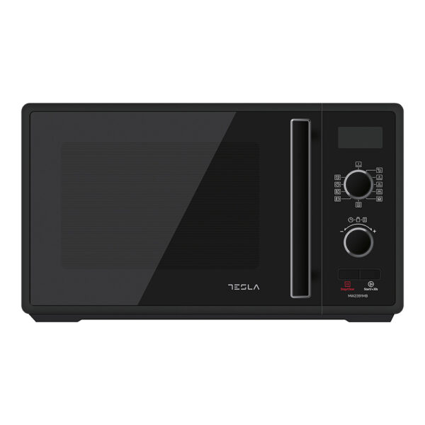 Mikrodalga Fırın Döner Tablası Tesla Izgara Mw2391Mb Siyah