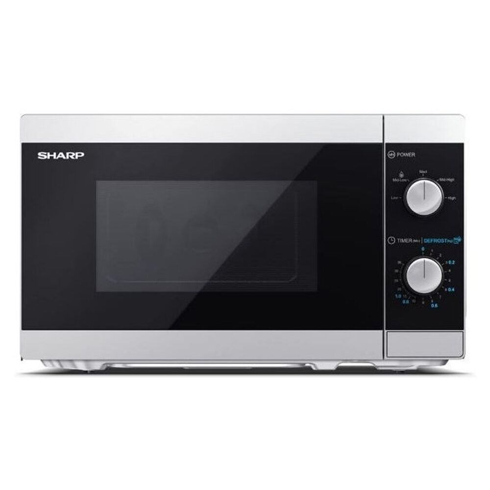 Mikrodalga Fırın Döner Tabla Sharp Yc-Ms01Ess22 Gümüş
