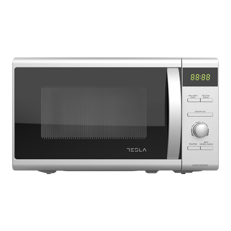 Mikrodalga fırın Döner Tabla TESLA Grill MW2060MS gümüş