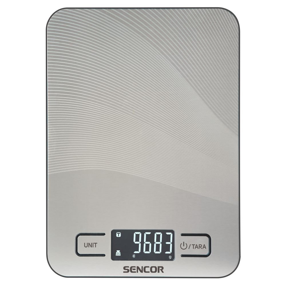 Mutfak Tartısı Sencor Akıllı Bluetooth Sks 8080 Gümüş