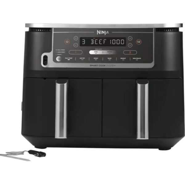 Ninja Foodi Max Dual Zone Af451Eu Siyah Hava Kızartma Makinesi