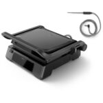 PHILIPS 7000 Serisi Tost Makinesi ve Izgara HD6307/70 Siyah