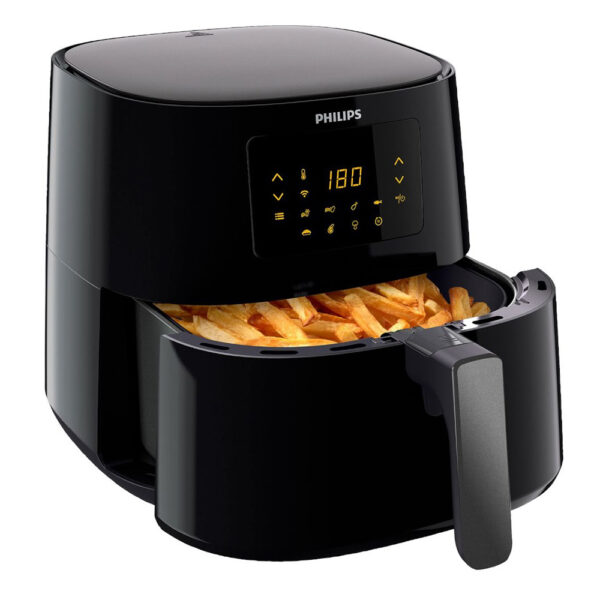 Philips Xl Hd9280/70 Siyah Hava Kızartma Makinesi