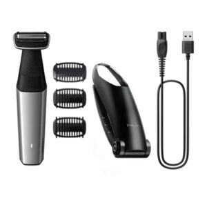 Philips Bodygroom Serisi 5000 BG5021 Siyah/Gümüş Tıraş Makinesi/Uzun Saç Kesme Makinesi