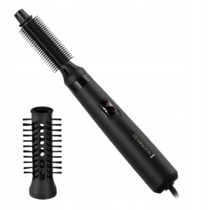 Remington Saç Maşası Ve Düzleştirici (Fırça) Blow Dry &Amp; Style Caring As7100 Siyah