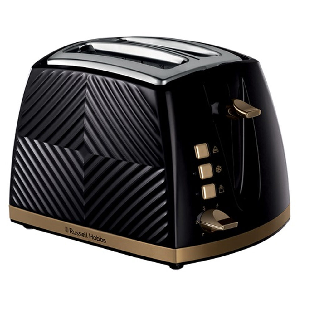 Russell Hobbs Groove 2S 26390 Siyah Tost Makinesi